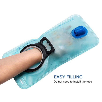 PUNDA hydration bladder, 2 liters, leak-proof, water reservoir, military-grade water storage bladder, BPA-free hydration pack, for hiking, cycling, climbing, running.