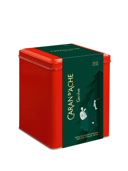 Caran d'Ache Wonder Forest Collection CC0455.021 Pencil Sharpener, Metal, Green.