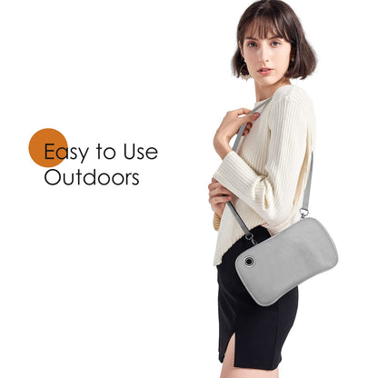 Heated gloves with soft plush lining and 3 heat settings, Electric for women, Camping Includes 10000mAh power bank.