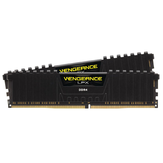 Corsair Vengeance LPX 16GB (2x8GB) DDR4 3200MHz C16 XMP 2.0 High Performance Desktop Memory Kit, Black