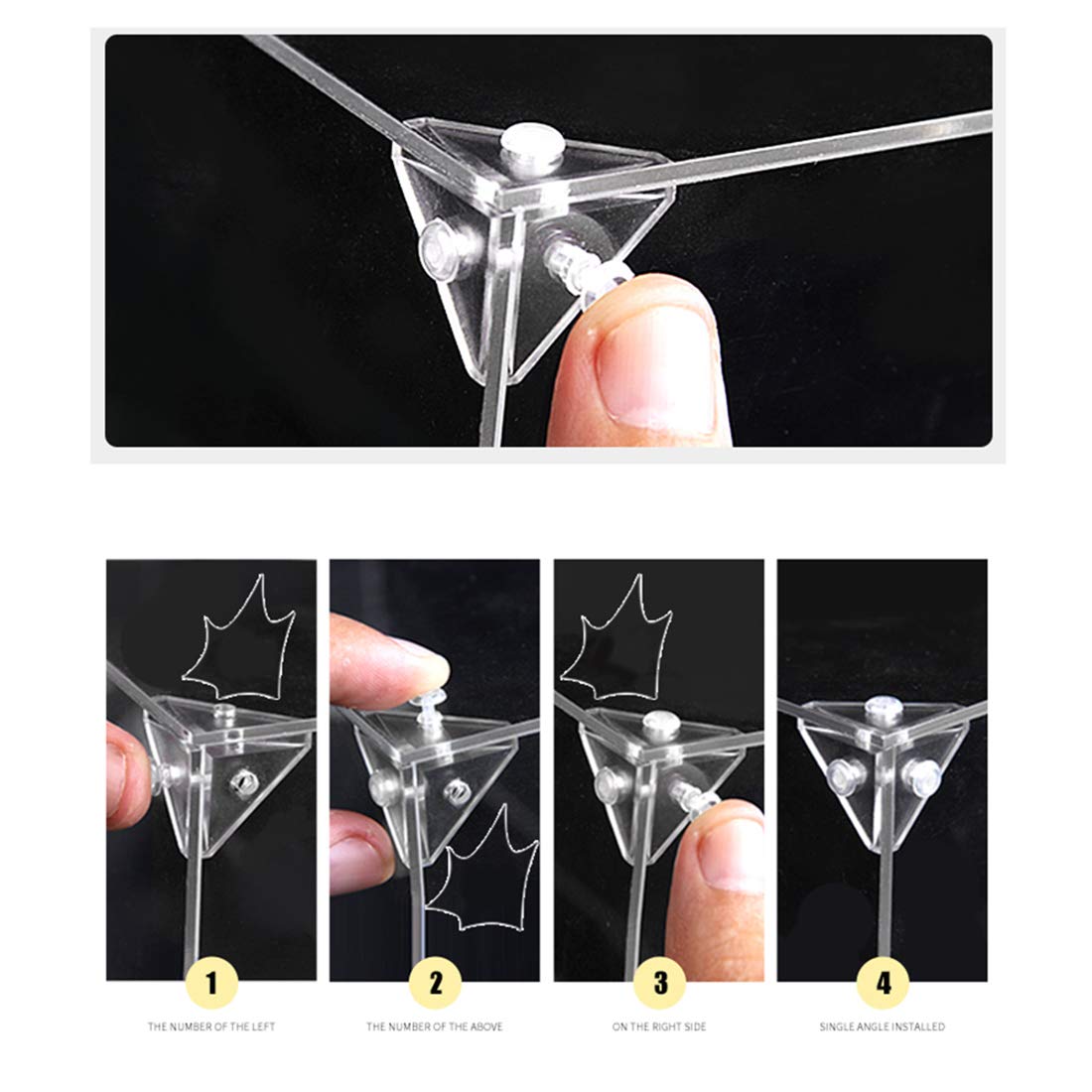 MMOC Acrylic Display Case, Showcase for Lego 42115 Technic Lamborghini Sián FKP 37 Race Car, Dustproof Cover, Miniatures, Model Building (2MM)