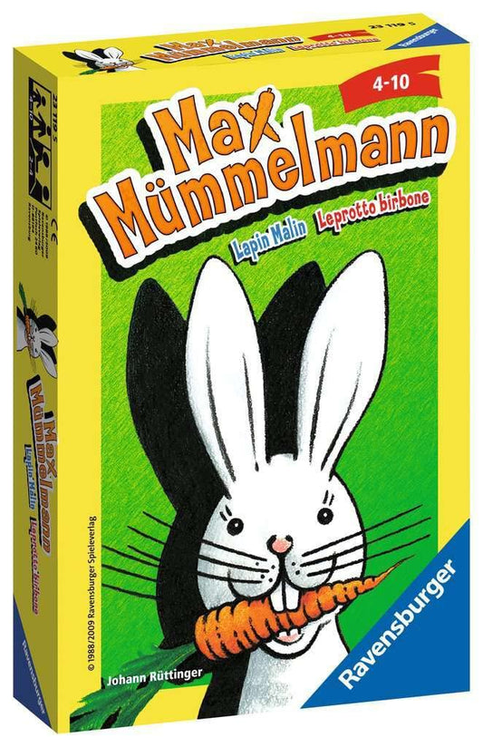 Ravensburger 23119 - Max the Bunny, travel game for 2-4 players & 23160 - Cow and Co, travel game for 2-6 players, children's game for ages 4 and up, perfect for on-the-go fun