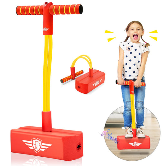 Toyzey outdoor toys for ages 3-12, including hopscotch, stilt sticks, and garden toys for girls aged 3-8. Great gifts for children aged 6-12.