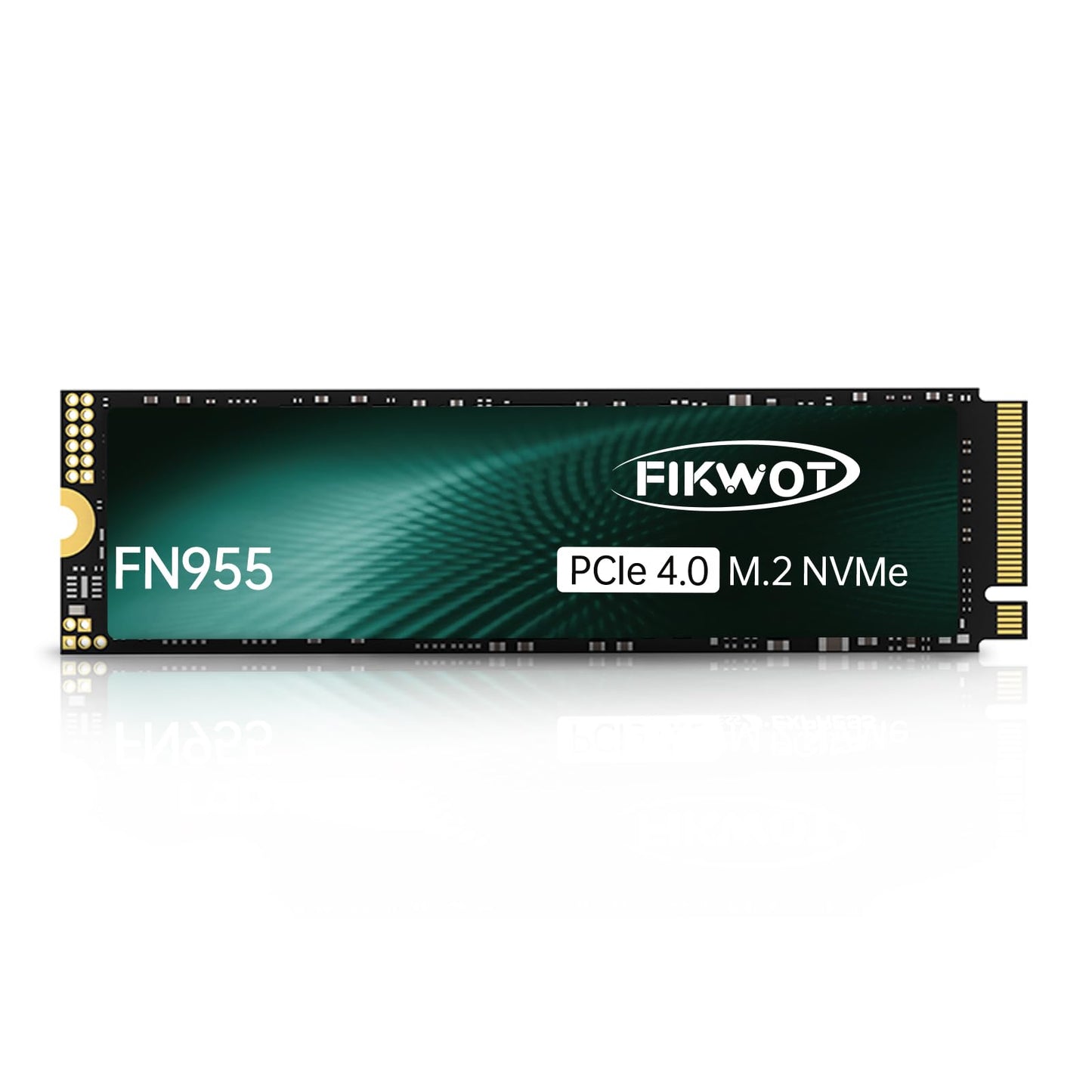 Fikwot FN955 2TB M.2 PCIe Gen4 Internal Solid State Drive with Graphene Thermal Conductive Adhesive - Up to 7350 MB/s, Dynamic SLC Cache, Compatible with laptops and PC desktops.