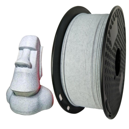 CC3D Marble PETG Filament, 1.75mm, 1kg, 3D printer filament, 1.0kg spool, 3D printing material, suitable for most FDM printers, PETG, stone, rock color