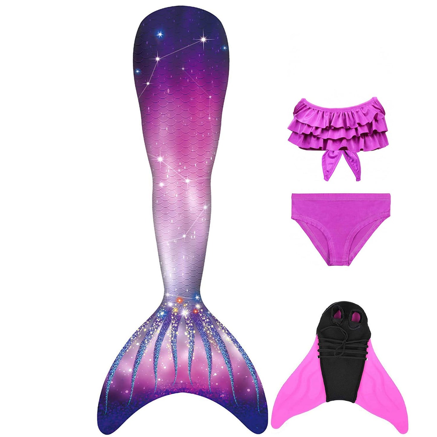 FOLOEO Girl Costume with Design - Great Gift for Birthday Parties and Role-Playing