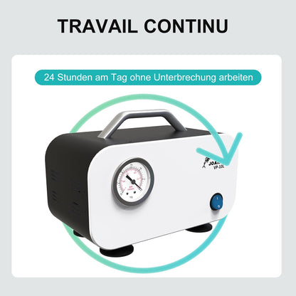 JOANLAB Vacuum Pump Laboratory Vacuum Filtration Pump Portable Negative Pressure Oilless Vacuum Pump Industrial Lab Vacuum Filtration Pump 30L/min