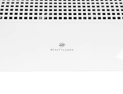 ISO TRADE Nail Dryer with 3 Fans and 2 Dust Bags, White 8887