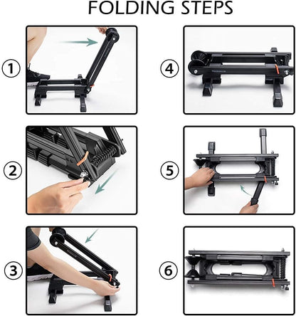 ROCKBROS Bicycle Stand Rear Wheel Display Stand Bike Holder Foldable Aluminum