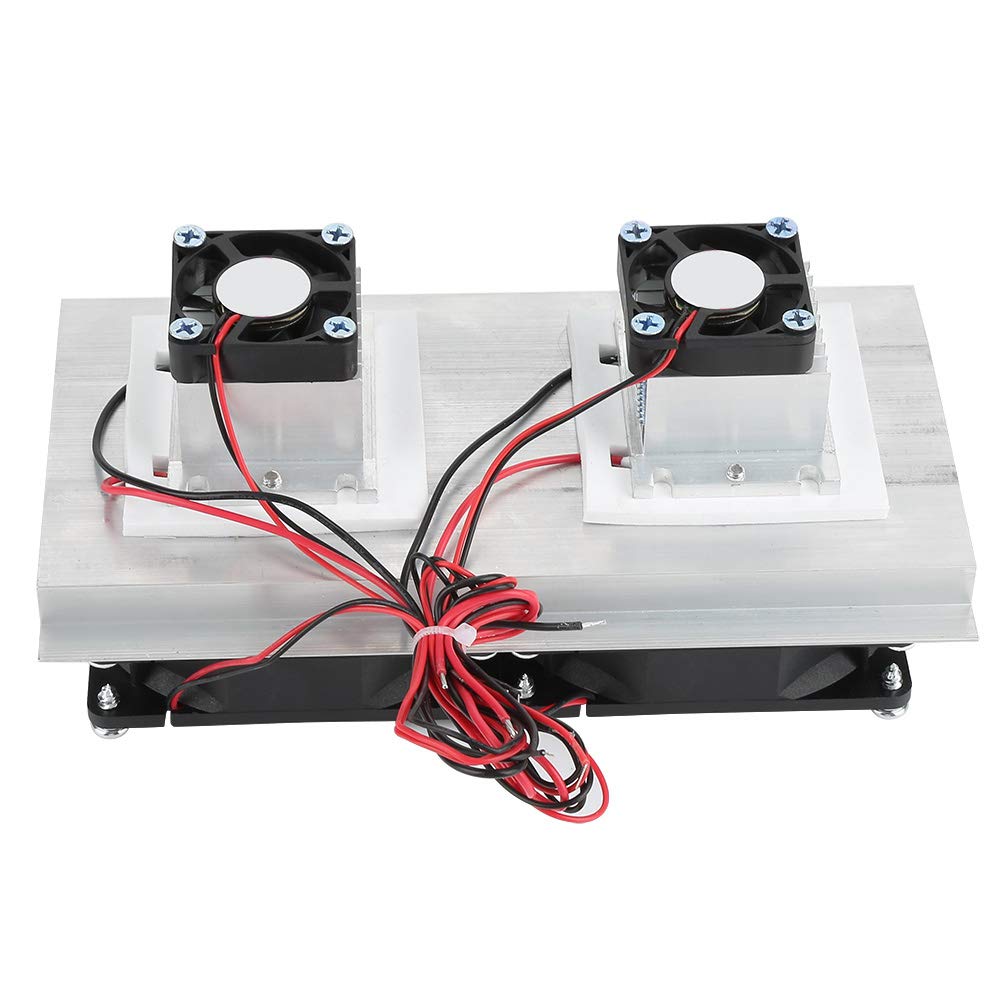 12V 12A thermoelectric Peltier cooling system semiconductor cooler DIY kit mini air conditioning refrigerator.
