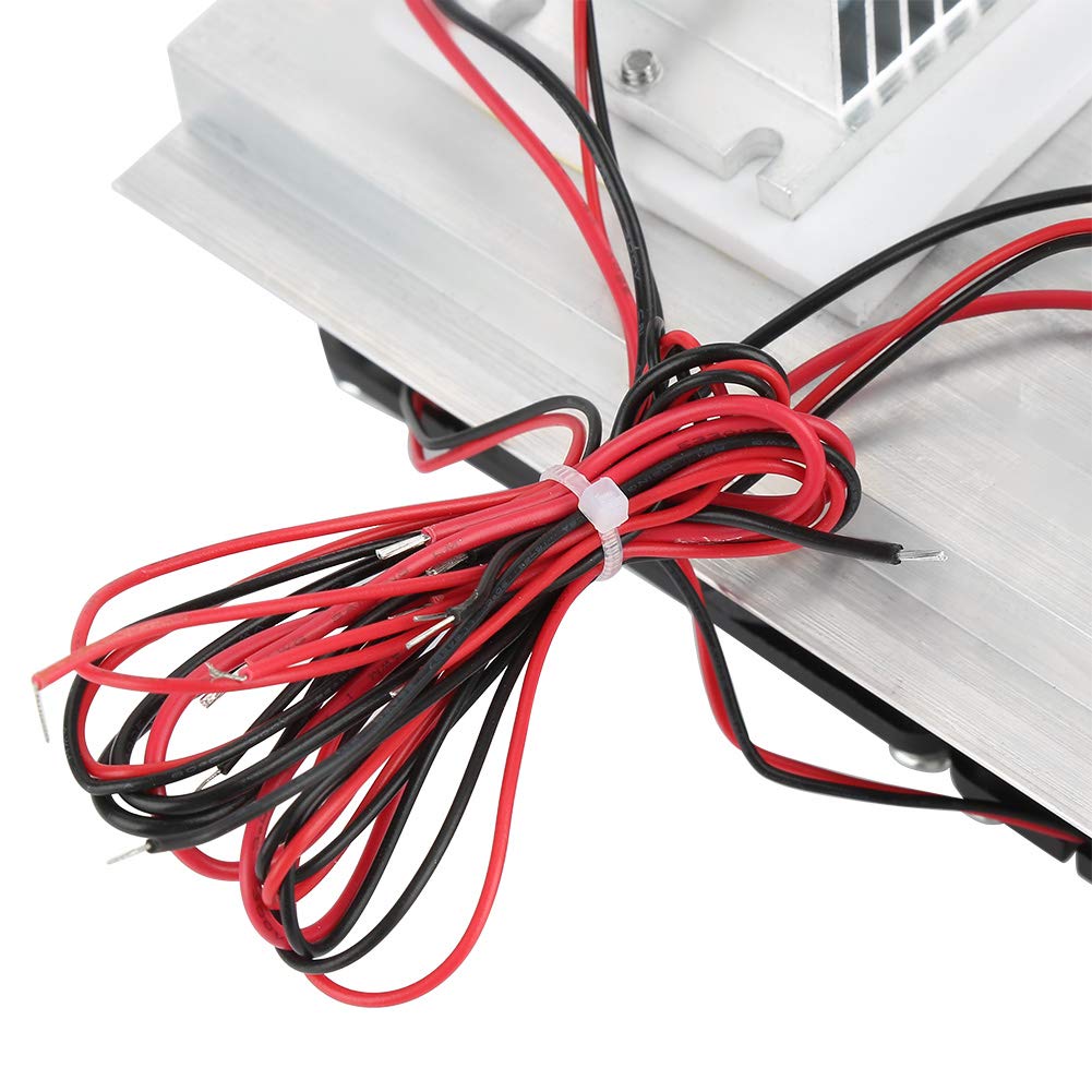 12V 12A thermoelectric Peltier cooling system semiconductor cooler DIY kit mini air conditioning refrigerator.
