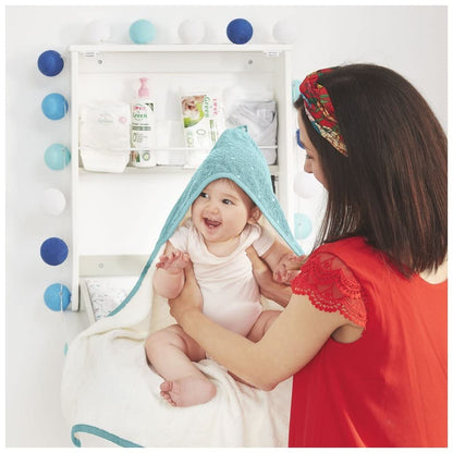 Badabulle wall-mounted changing table Splash - includes shelf for changing accessories & changing mat.