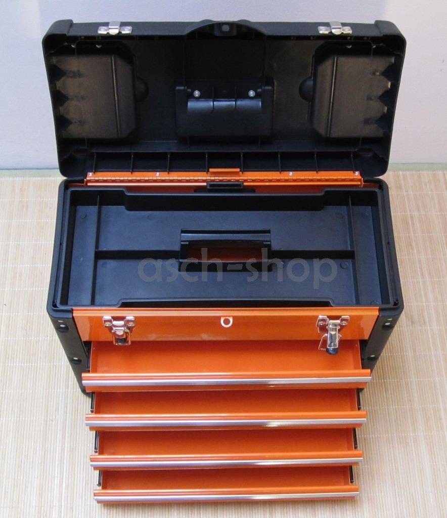 METAL toolbox with 8 functions 3061BB from AS-S