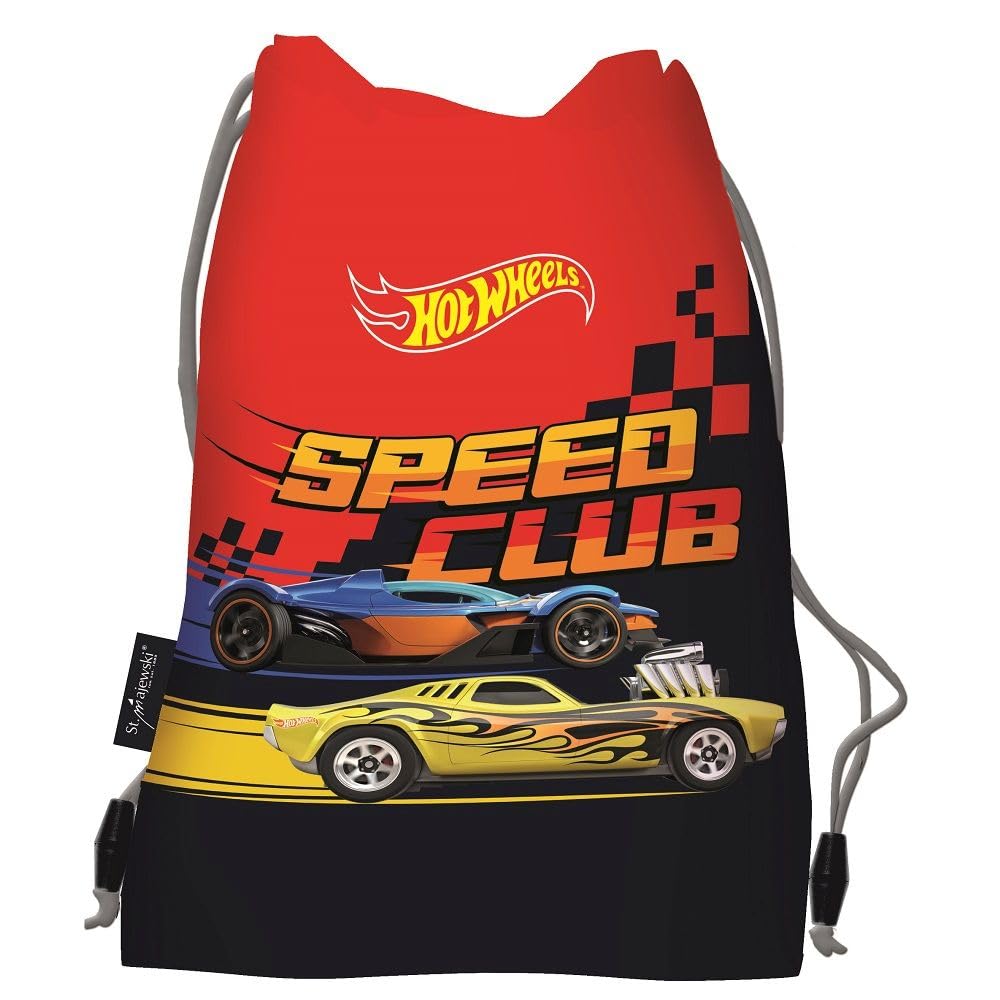 Familando Hot Wheels school backpack for 1st grade boys and girls · ergonomic satchel · school bag set