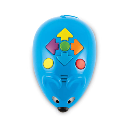 Learning Resources Code & Go Robot Mouse Activity Set, ages 4-8, program robot mouse, strengthens logical thinking and STEM skills.