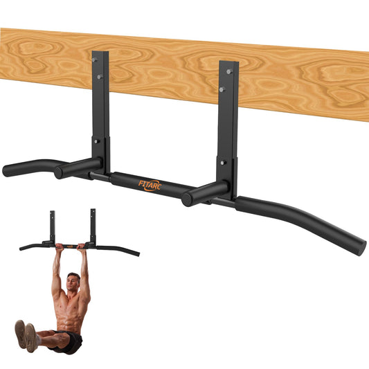 Fitarc Pull Up Bar Joist Mounted Chin Up Bar Bracket, Home Gym, Workout, Strength Training Equipment.