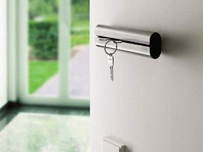 blomus -TEWO- stainless steel key board, practical accessory for storage, dimensions: 32 x 6 cm, stylish organization (item number: 65182)