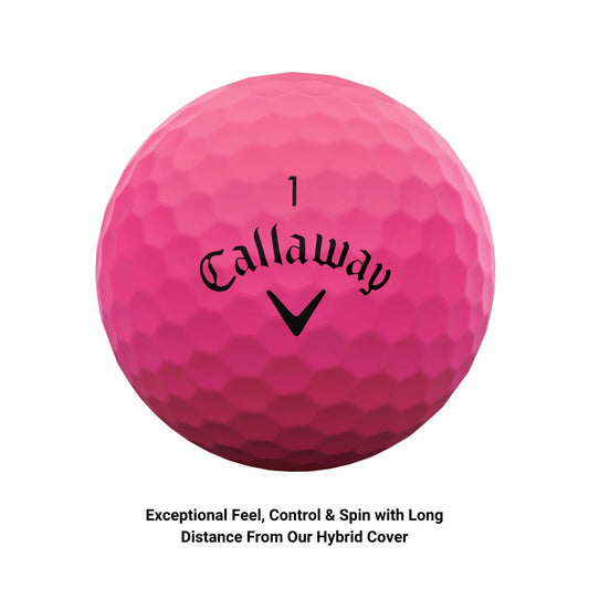 Callaway Supersoft Golf Balls, 12-Pack, Pink
