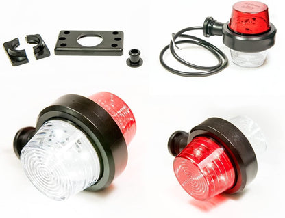 Web Truck Outline Light Marker Light Old school Tuning Hanging Position Light 12V 24V Colors white and Red for trucks, cars, trailers, campers, etc. 1 piece