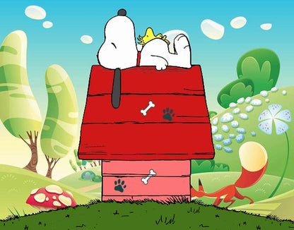 Moya Group plush dog Snoopy sitting, 33 cm, super soft quality