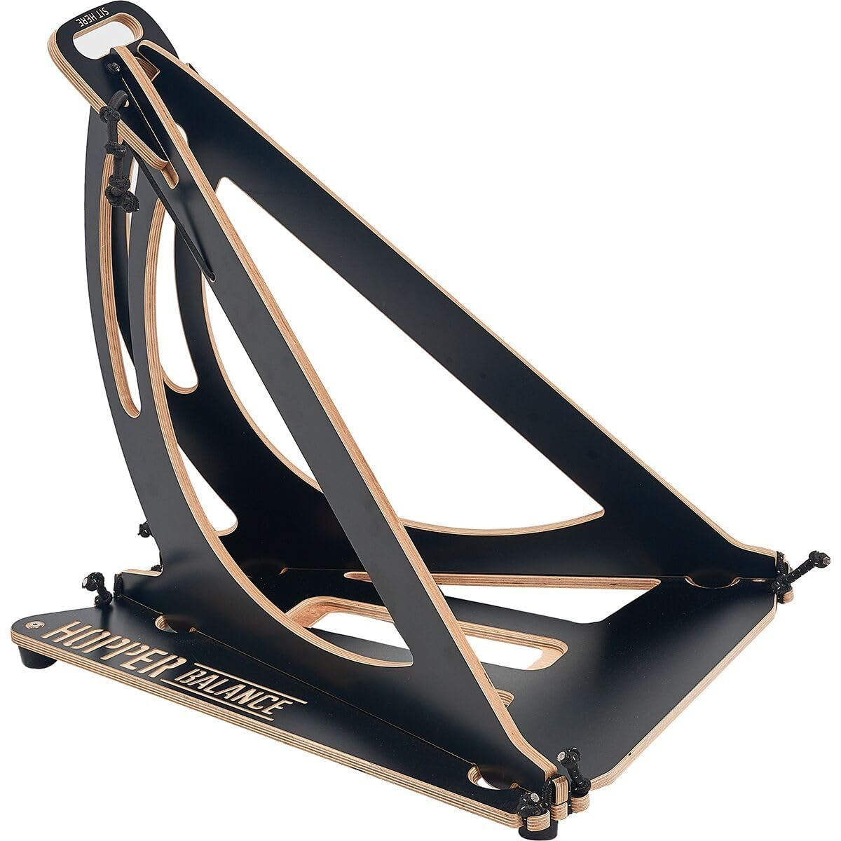 MTB Hopper Manual Balance Machine for mountain bikes - Manual balance trainer with rear wheel cradle - Indoor bike stand
