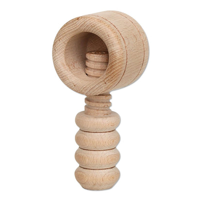 DecorHeroes24 3-piece wooden nutcracker high-quality craftsmanship, approx. 12 cm