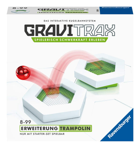 Ravensburger GraviTrax Expansion Trampoline - Perfect accessory for spectacular marble runs, construction toy for kids ages 8 and up.