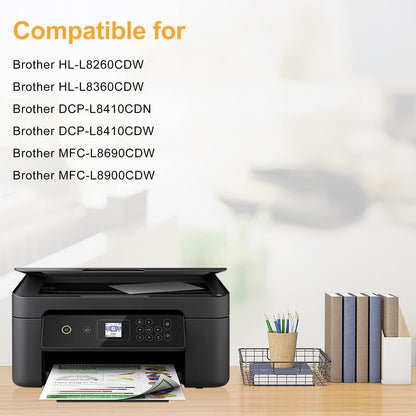 LeciRoba TN-423 for Brother TN423 TN-423BK TN-423C TN-423M TN-423Y TN-421 TN-421BK TN-421C TN-421M TN-421Y toner for Brother HL-L8260CDW L8360CDW DCP-L8410CDN L8410CDW MFC-L8690CDW L8900CDW (5 Pack)