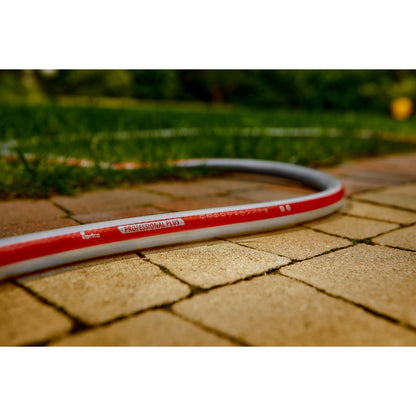 Vartco Professional Plus 6-layer Water Hose Drinking Water Hose Food Hose Torsion-Free System Garden Hose Irrigation Flexible PVC Hose UV-resistant 30 Bar (3/4'' 20m)