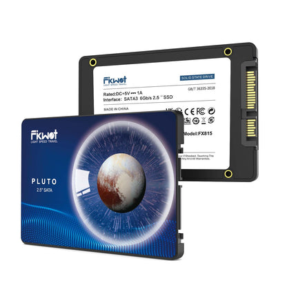 Fikwot FX815 2.5" SATA III Internal Solid State Drive - 6Gb/s 3D NAND Internal SSD, 550MB/s Read, Fast SSD for Laptop and Desktop (256GB)
