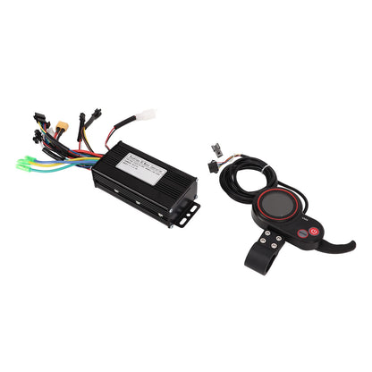 BuyWeek brushless motor controller kit for KUGOO M4 electric scooter, 24V 36V 48V 500W 750W electric scooter brushless motor controller V889 LCD display kit.