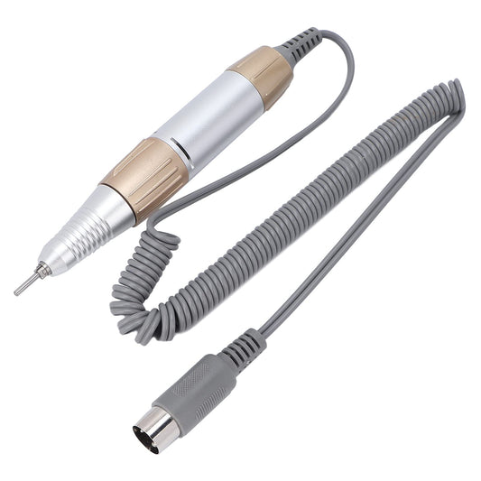 35000 RPM Electric Nail Drill, Nail Drill Replacement Handle Handpiece, Manicure Pedicure Machine Polishing Tool for Acrylic Nails, Low Noise Nail Art Tool for Salon and Home Use