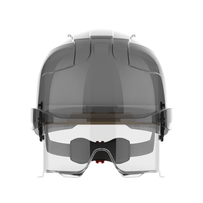 JSP EVO VISTA lens & rotary locking system - White/Smoke - ventilated (AMB170-005-F00)