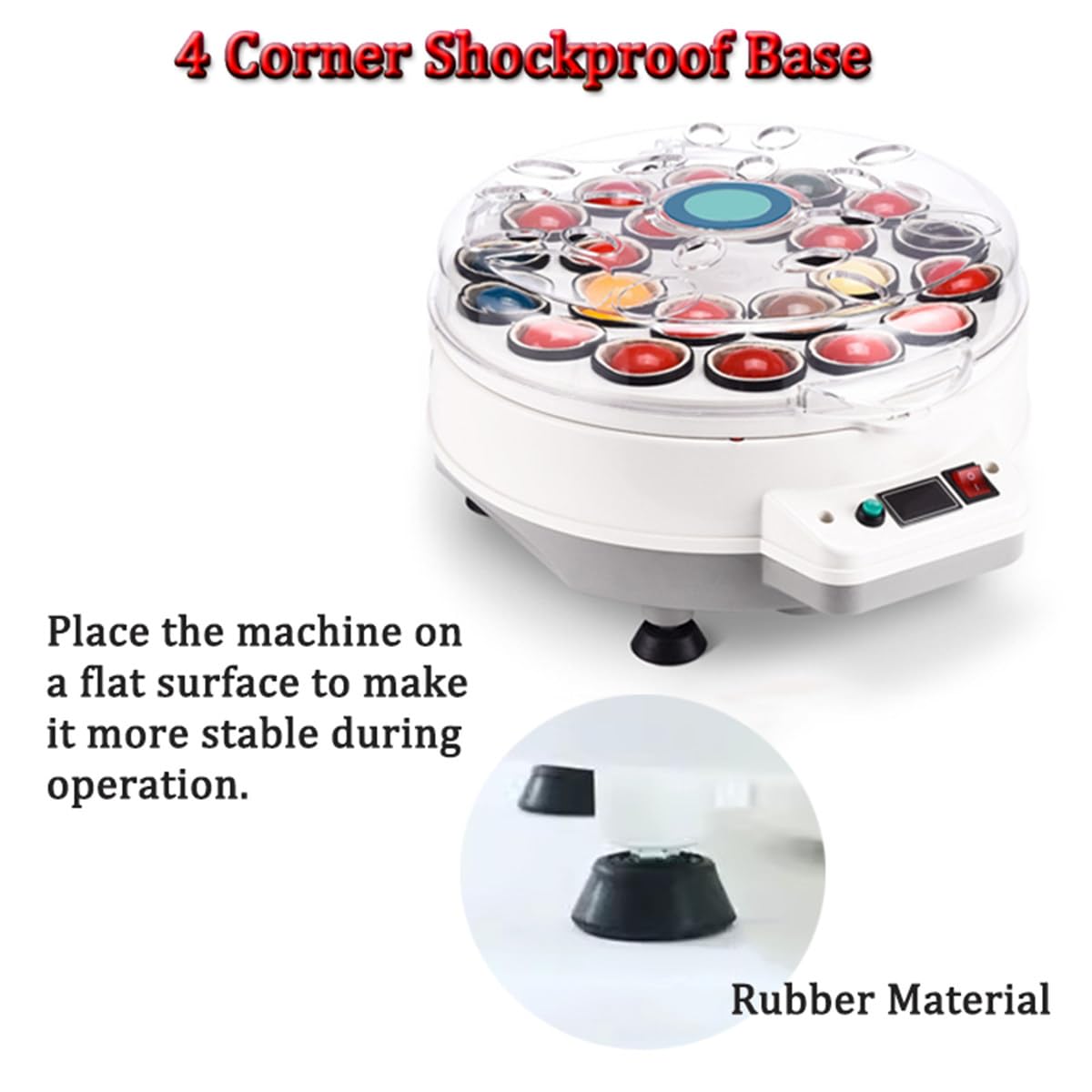 DOZPAL Pool Ball Cleaner Polishing Machine, 16/22 Balls, Automatic Billiard Cleaning Set with Electromechanical Cooling System (Billiard Balls Not Included), 16 balls