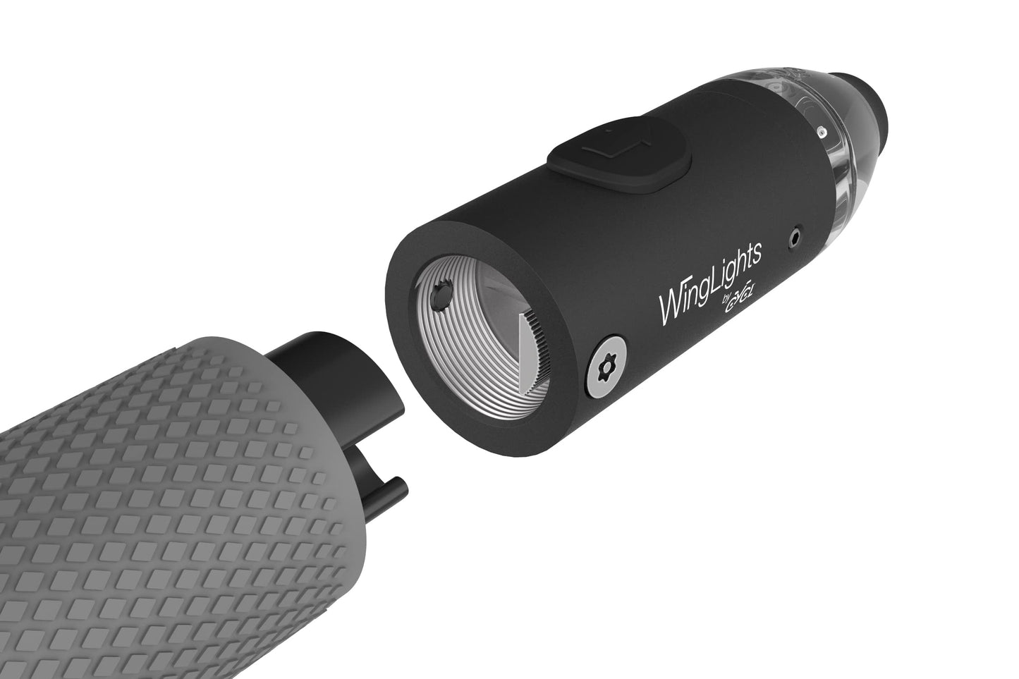 CYCL WingLights nExt are turn signals for bikes and electric scooters | ECE-R50 certified as front and rear indicators | E Scooter indicator | Battery-powered | Embedded switch