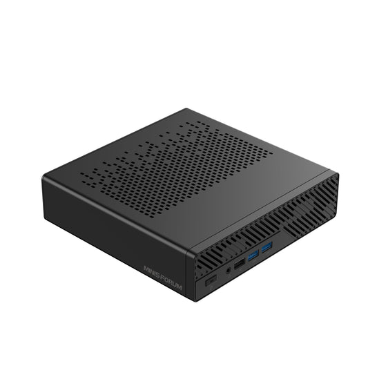 MINIS FORUM Mini Workstation MS-A1 Barebone PC, DDR5/4xM.2 NVMe SSD, Dual 2.5G RJ45, HDMI/DP/Type-C, 4xUSB Ports, Supports AM5 CPU, WiFi 6E & BT 5.2 Mini Computer (NO CPU/RAM/SSD/OS)