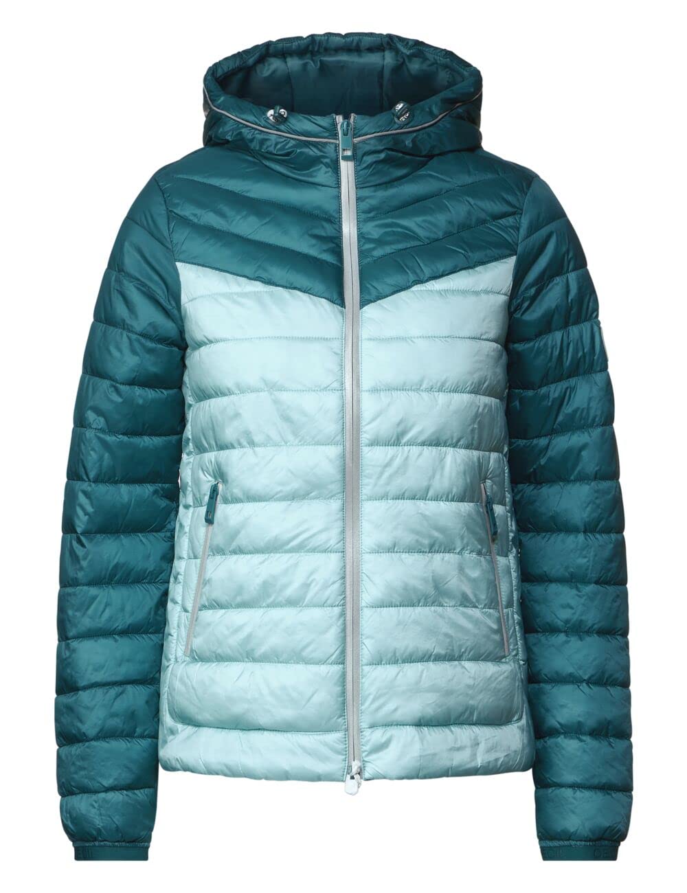 CECIL Women's B201792 Transition Jacket, Dark Aqua Blue, M