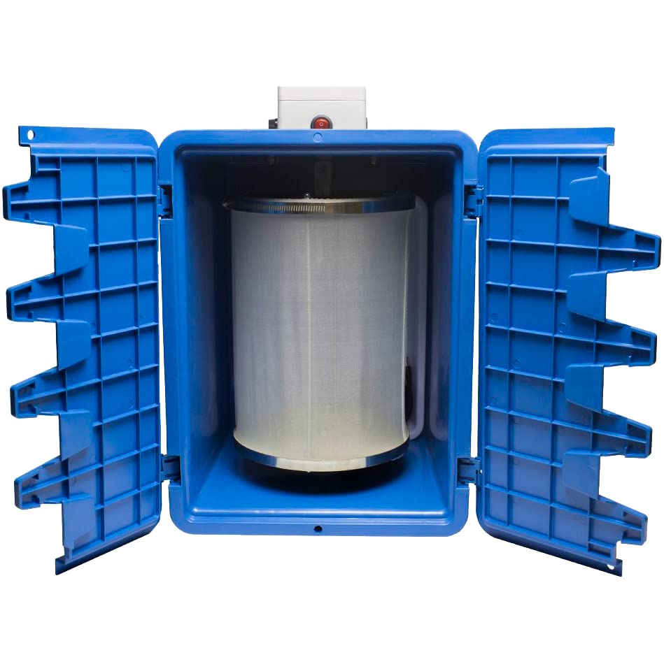 Pollinator Secret Box with adjustable speed, Secret Smoke, dry resin extraction, interchangeable drum