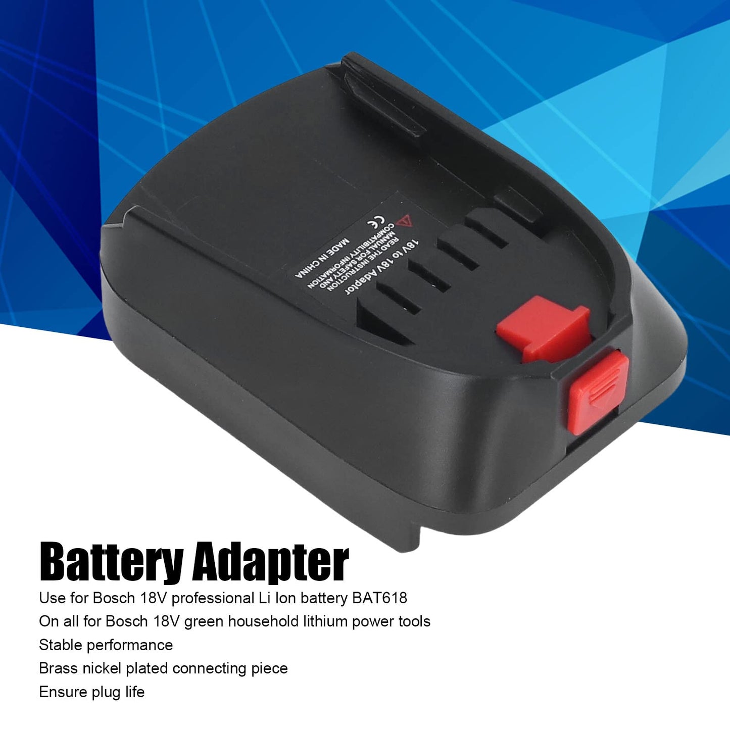 Adapter BOSB18C Battery Converter for BAT618 Li-Ion Batteries for C 18V Power Tools