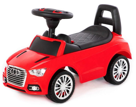 Slider car red Super Car No.2 Sound Kids push vehicle walking aid