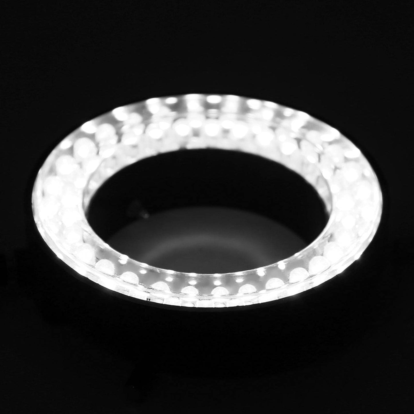 3.5W LED microscope ring light, microscope LED illumination lamp brightness adjustable ring lamp lighting light 100-240V (European regulations)