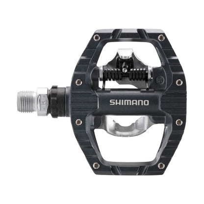Shimano PD-EH500, SPD bike pedals, cleats set included, mountain bike, two-sided platform, metal