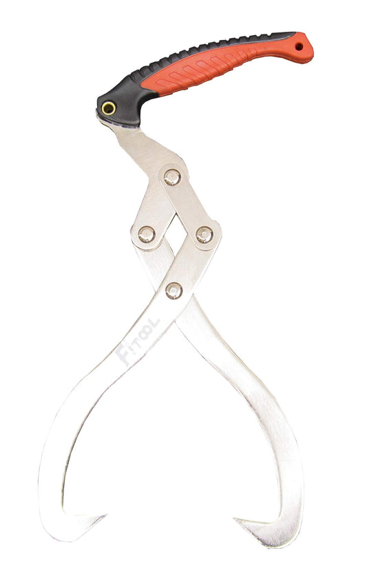 300 mm Log Carrier, Log Tongs, Log Lifting Hook, Timber's Tongs for Lifting Logs, Total Length 17.6 Inches