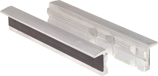 KS Tools 914.0089 Aluminum Vice Jaw Inserts, 175mm, Trapezoidal Grooves