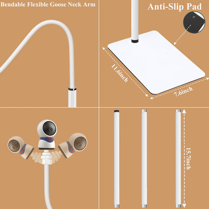 EYSAFT baby monitor stand for BOIFUN Baby 2S, Baby 5S, Baby 6T/ieGeek Baby 1T/DEATTI BM101-M.