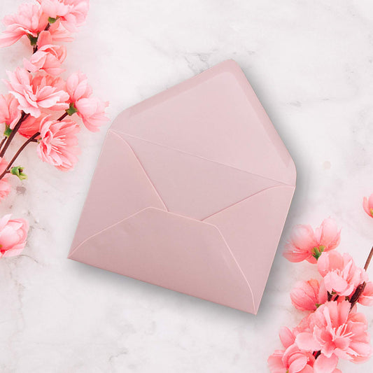250 mini envelopes - pink - 5.2 x 7.6 cm - miniature envelopes with moist sealing for flower greetings, greeting cards, tags & money gifts - Colorful by GUSTAV NEUSER