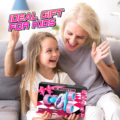 Grille Remote Control Car for Girls 3 4 5 6 7 8 years old, Gift for Girls 4-10 years old Outdoor Toy for Girls 3-9 years old Back to School RC Car Children's Toy for 3 4 5 6 year old Games for 3 4 year olds
