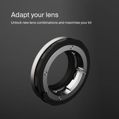 Urth lens adapter: Compatible with Leica M lens and Sony E camera body.