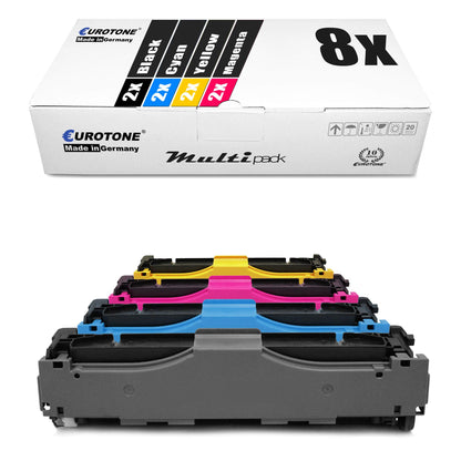 8X Müller Printware compatible toner for HP Color Laserjet Pro MFP M 377 477 fdn dw fdw fnw replaces CF410X-13X 410X