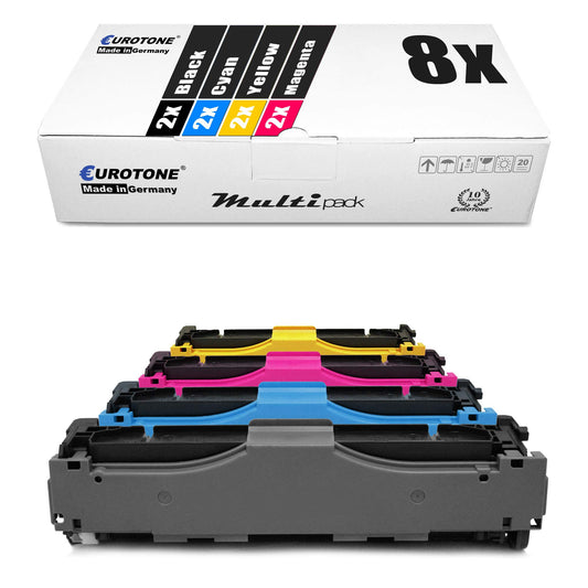 8X Müller Printware compatible toner for HP Color Laserjet Pro MFP M 377 477 fdn dw fdw fnw replaces CF410X-13X 410X